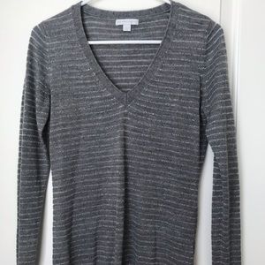 New York & Co Sweater, Small, EUC, Gray/Silver